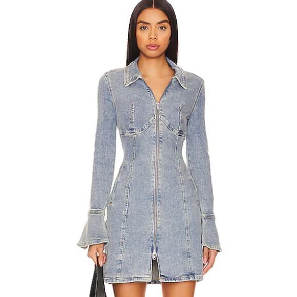 Blank NYC Dresses & Skirts - BLANKNYC Denim Mini Dress Smooth Talker Size XS